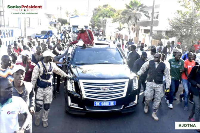 Ousmane Sonko à Guinguinéo: « Macky Sall ne pèse même pas 25% »