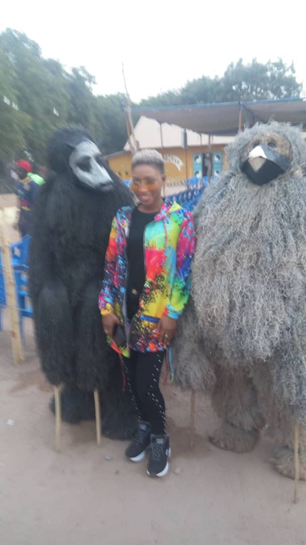 Le groupe SAFARI en visite à Kafountine avec l'amical des jeunes dans le cadre du carnaval.
