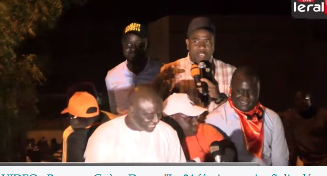 VIDEO - Bougane Guèye Dany : "Le 24 février, nanioufi dieulé Macky Sall ak ndiabotam"
