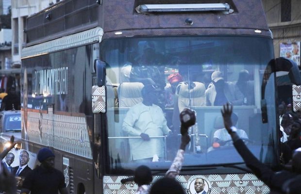 Les images de l’arrivée de Macky Sall au Stade Léopold Sédar Senghor