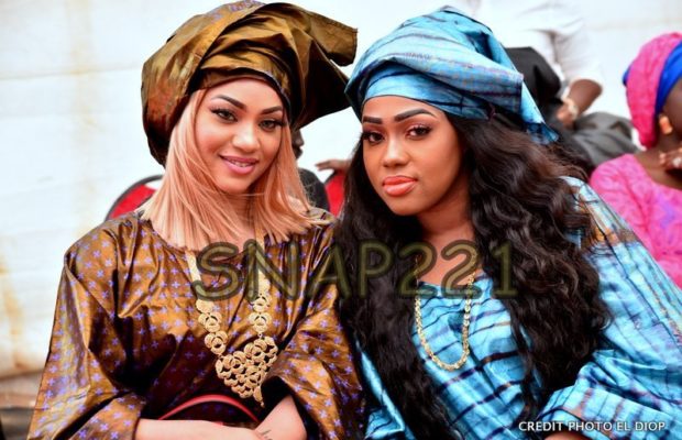 Esther Ndiaye, Lena Gueye, Mbathio Ndiaye, Bijou 2stv au baptême du fils d’Armand Ndiaye