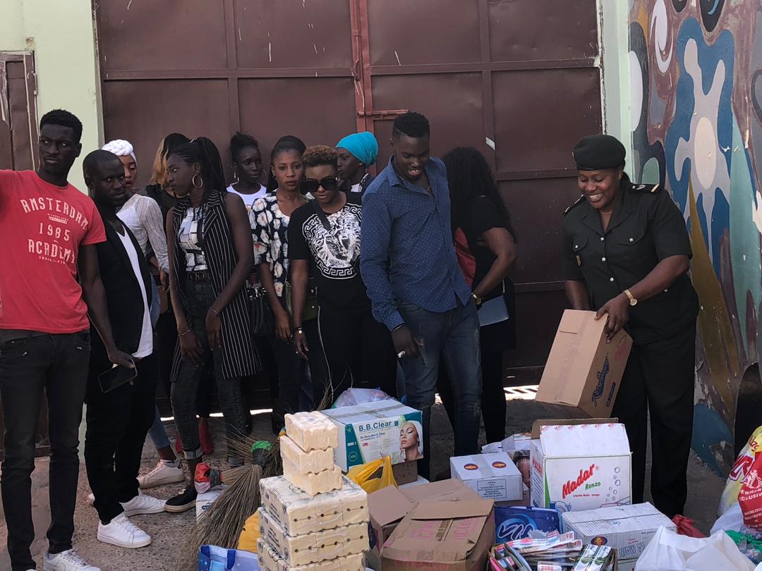 Pama Dieng au prison de camp pénal.