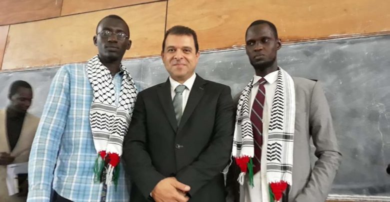 La palestine colonise l’Université Cheikh Anta Diop de Dakar.