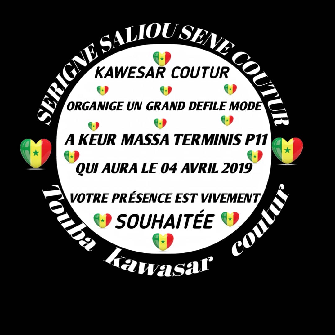 Le 04 Avril, Keur Massar: Serigne Saliou Séne la main magique présente sa nouvelle collection parrainée à l'incontournable Cheikh Sarr Zik FM