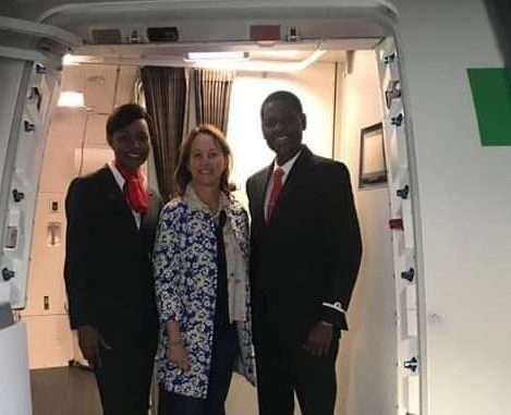 Ségolène Royal à bord d’Air Sénégal en direction de Dakar pour l’investiture de Macky