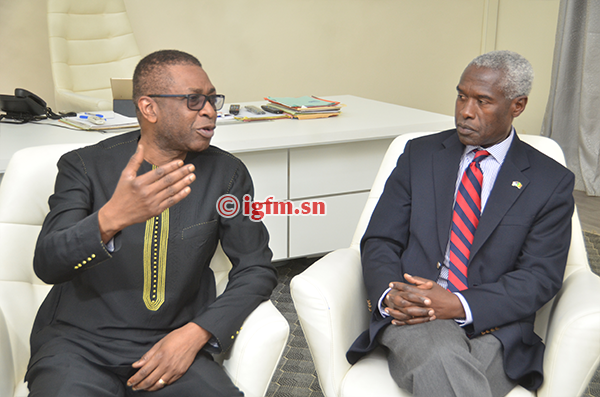 Visite de l’Ambassadeur des Etats-Unis à Youssou Ndour : « Je suis venu voir une personnalité éminente, connue à travers le monde »