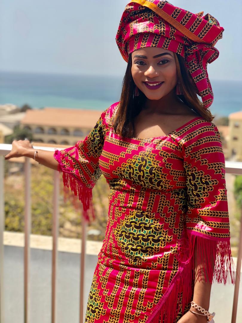 Madame HIG TECH, Merry Beye Diouf en mode "TAGALOU" au baptéme de sa soeur.