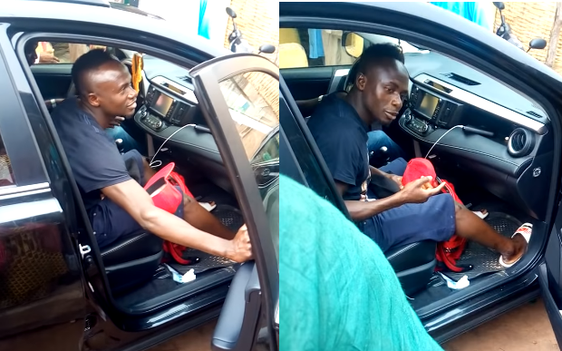 Sadio Mané, le prodige du football héros de son village natal  » Une fois au village à Bambaly, pas de vêtements de marque , ni de chaussures de marque »