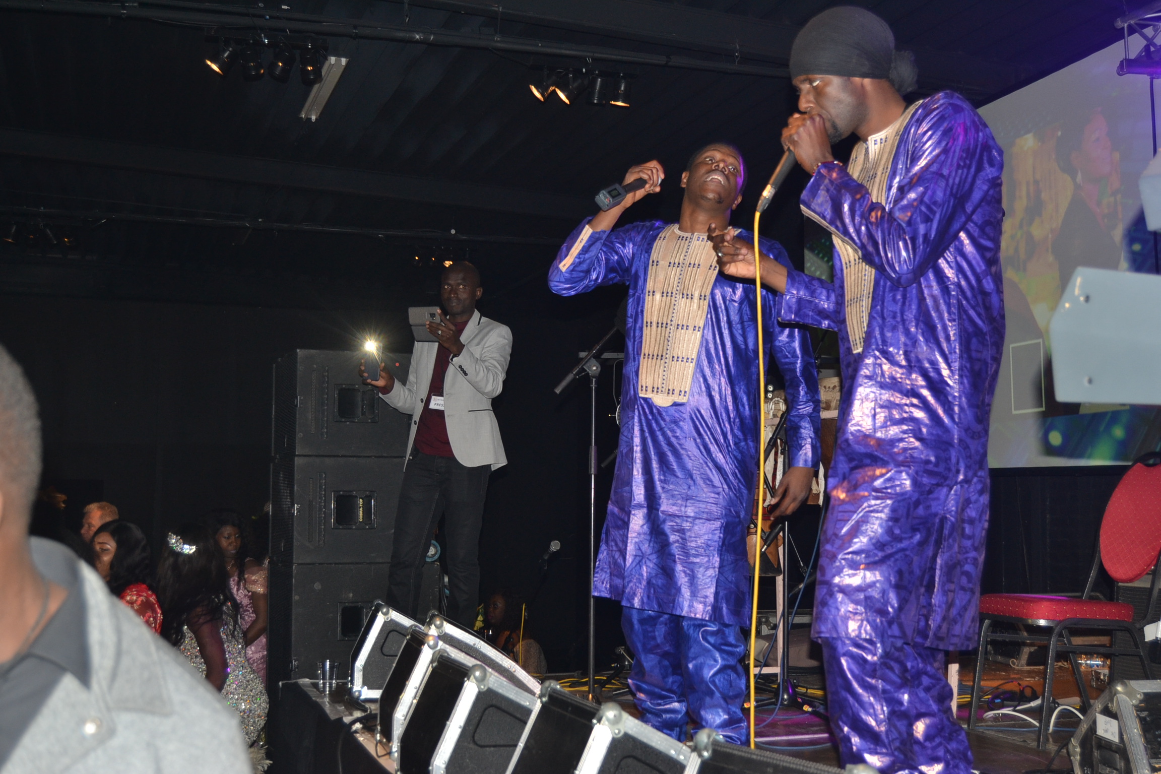 Prestation du groupe "BIDEW BOU BESS" à Bruxelles avec le BE TERANGA