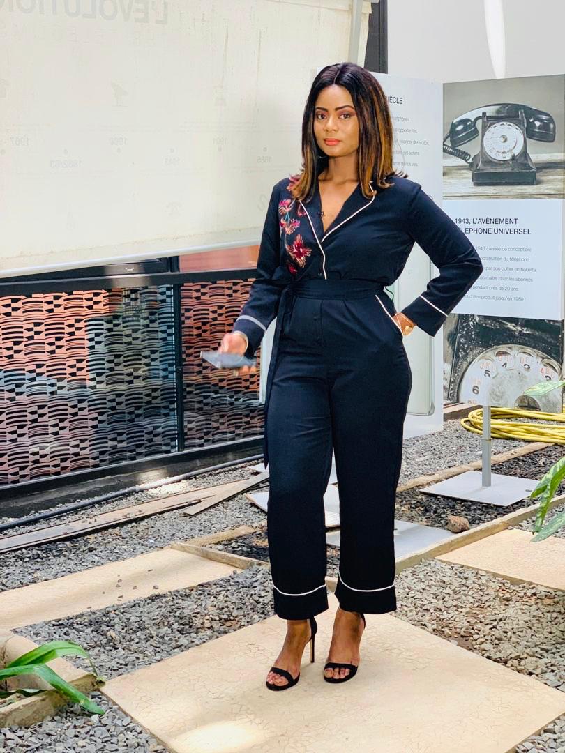 Merry Beye Diouf toute élégante respire la forme