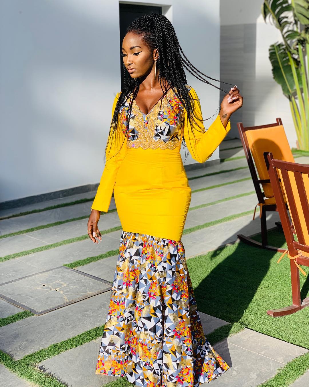 Sagnsé de la semaine: Découvrez les 03 différentes « Sagnsé » de Coumba, la fille du milliardaire Babacar Ngom