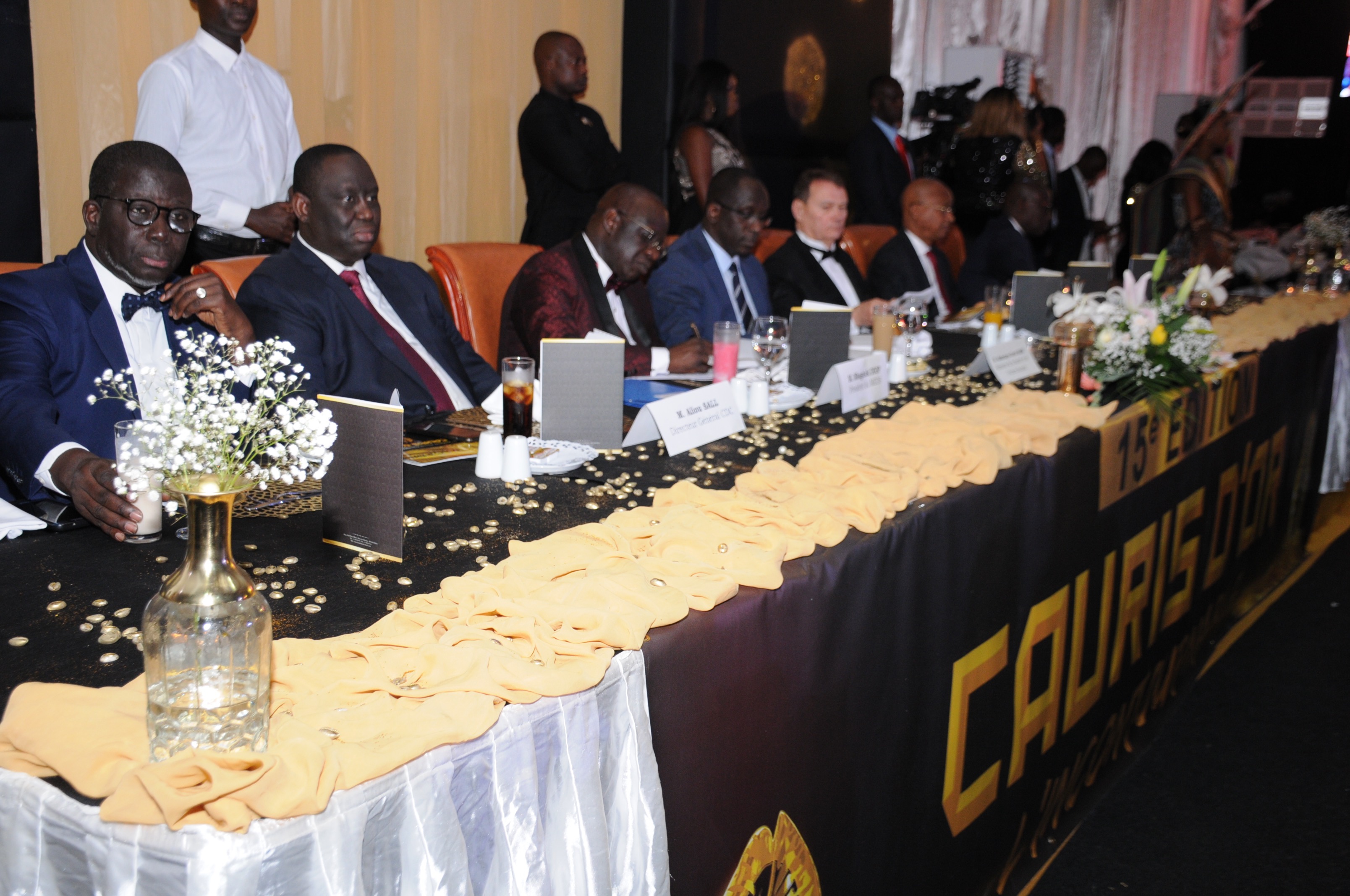 Les 66 premières images de la plus prestigieuse soirée des CAURIS D'OR 15 eme éditions au chapiteau du King Fhad Place