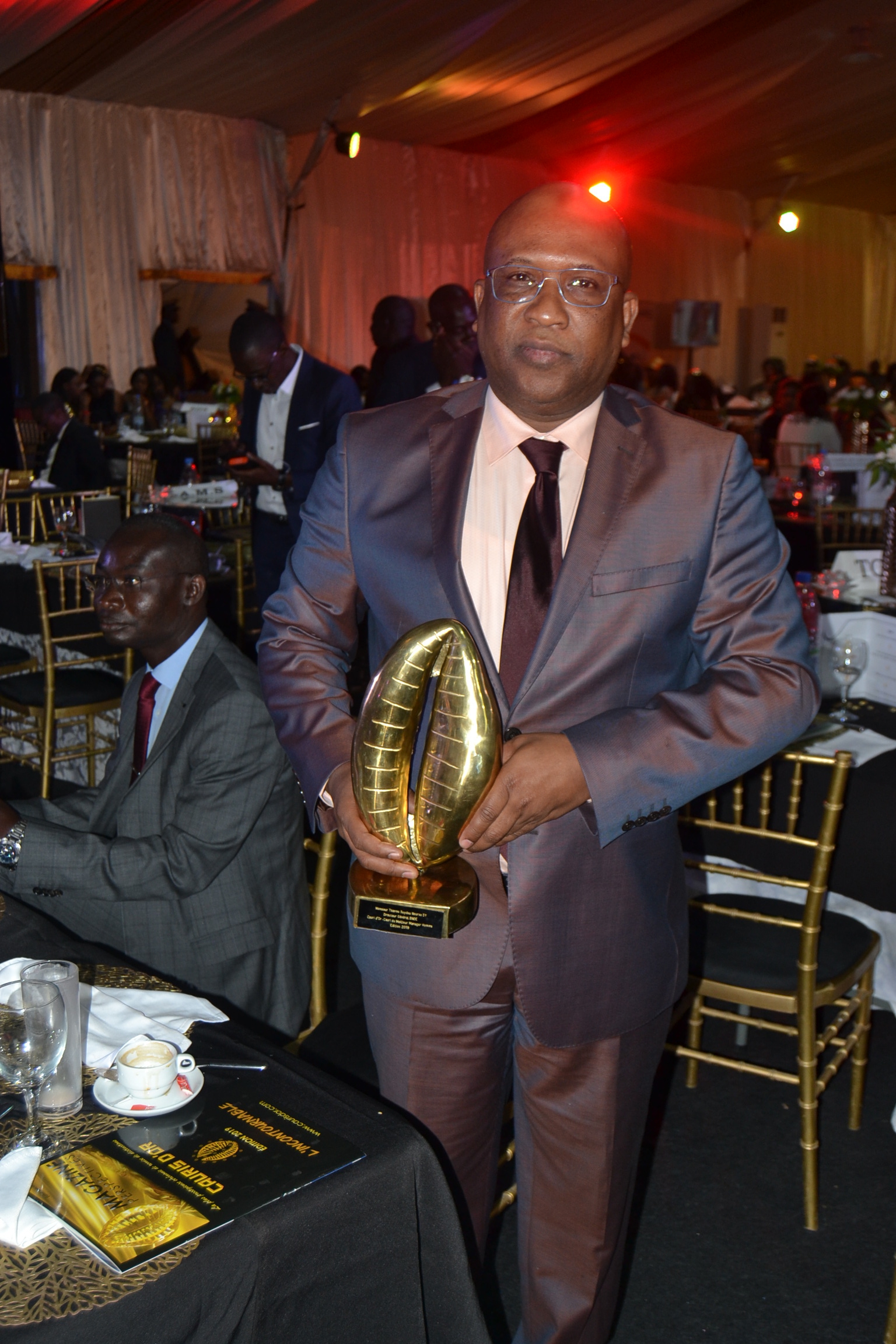 Cauris d’Or, Cauris du meilleur manager Homme: Thierno Seydou Nourou Sy, DG BNDE