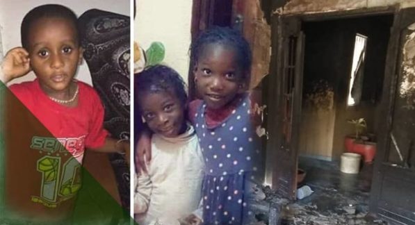 Trois enfants morts à la Zone de captage : le film de l’incendie, les deux filles ont été confiées à leur tante