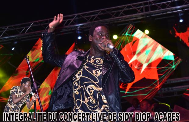 CONCERT : Sidy Diop enflamme Acapes. Regardez