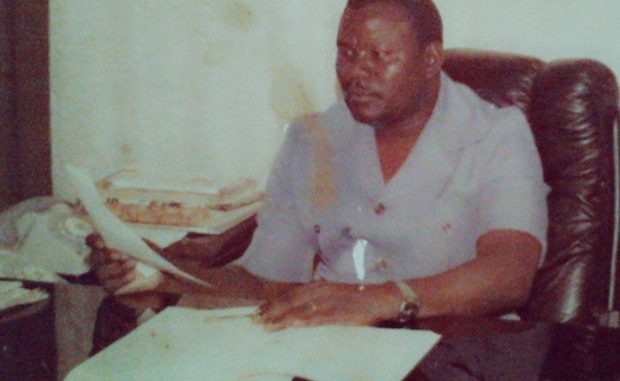 Arrêt sur image,rare cliché de Cheikh Béthio