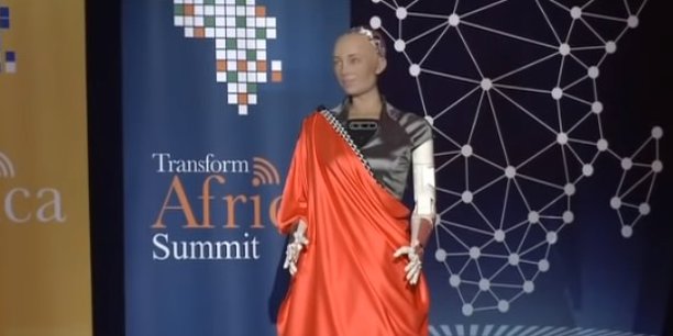 Ce que l'IA de Sophia, le robot humanoïde, «pense» de la valeur de l’innovation africaine pour l'humanité