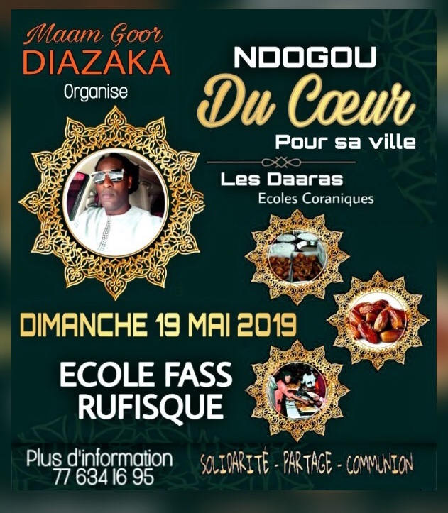 Ndogou du Coeur 2019: Mame Goor Diazaka au chevet des Daaras et écoles coraniques