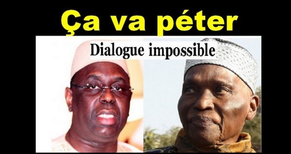 Le dialogue menacé : Wade embarque l’opposition dans le NON…Macky recule Le dialogue menacé : Wade embarque l’opposition dans le NON…Macky recule
