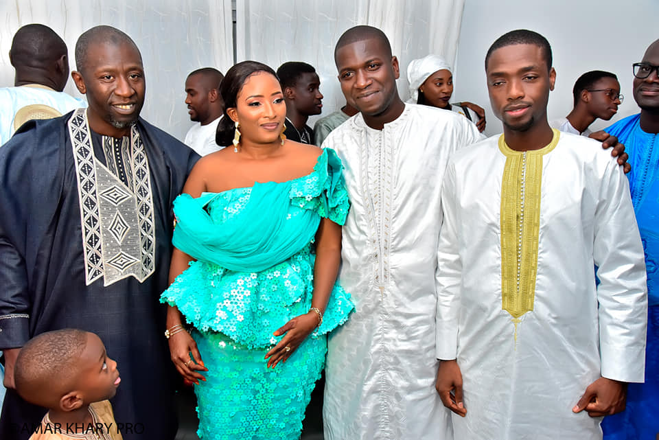 Birane Ndour et sa sœur au Mariage de PAPY Amar