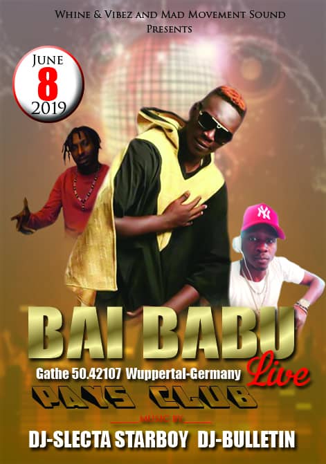 SPÉCIAL KORITÉ: BAI BABOU VOUS DONNE RENDEZ-VOUS LE 05 JUIN À ROME, LE 07 ET LE 08 JUIN EN ALLMENGNE