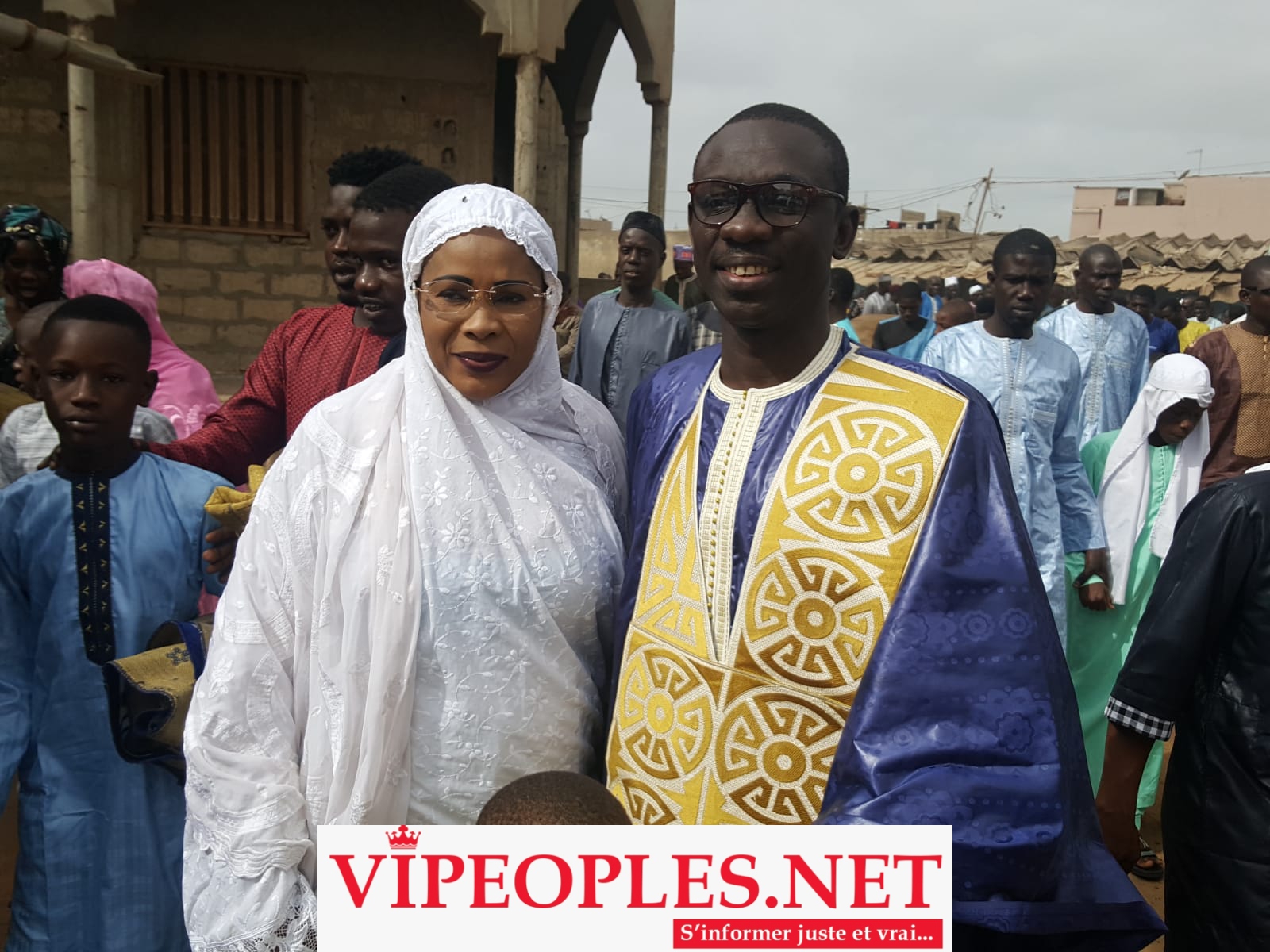 Le "ZIAR" du député Mame Diarra Fam chez Pape Diouf à Guinaw Rail;