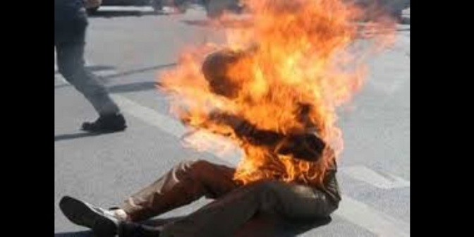 Keur Massar : un homme asperge son frère d’essence et l’immole par le feu