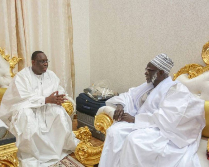 Visite de courtoisie à Touba: Macky Sall sera chez le Khalife général des mourides demain mercredi