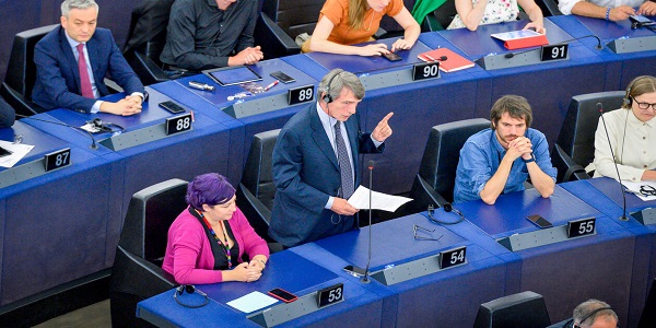 L’Italien David Sassoli élu président du Parlement européen