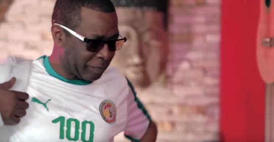Vidéo- Youssou Ndour se déchaîne rave après la qualif des Lions