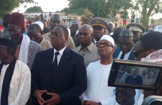 Nguéniène: La prière mortuaire effectuée en présence de toute la République