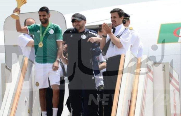 CAN 2019 – Algérie : le retour des champions d’Afrique en images !