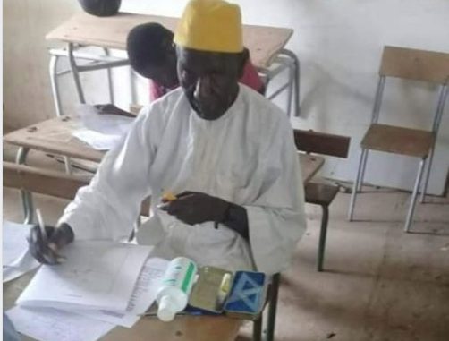 Tamba- À 72 ans Ibrahima Amadou Sy décroche son BFEM(Photo)