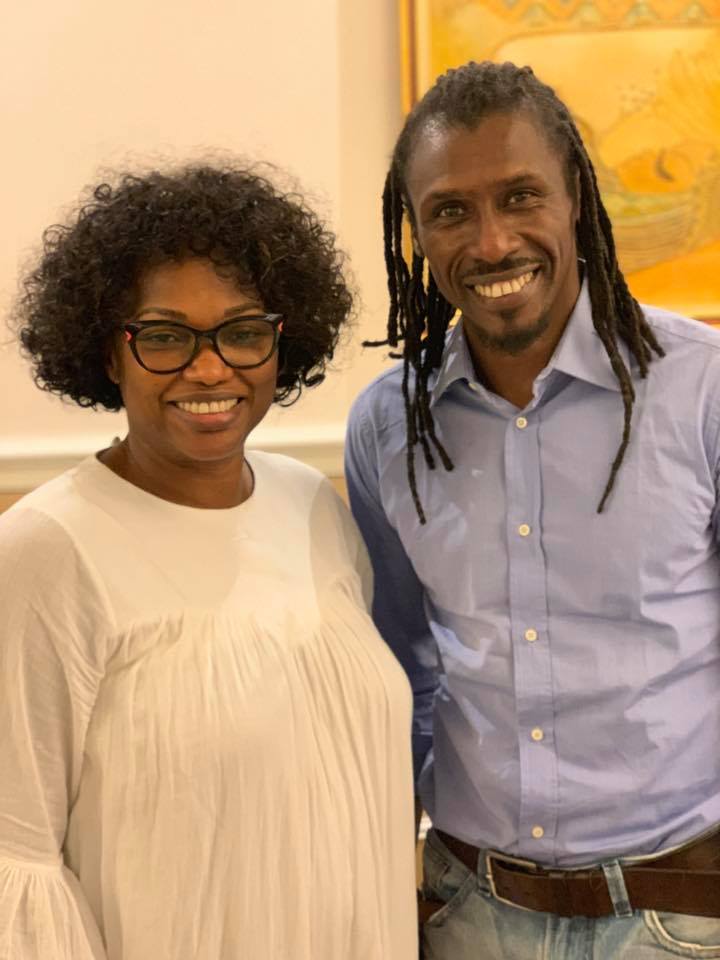Quand Aliou Cissé et El Hadj Diouf se retrouvent chez le Milliardaire Babacar Ngom