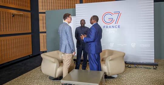 Sommet G7 : Macky Sall « Je me ferai toujours le devoir de mobiliser la solidarité nationale pour aider les moins favorisés à desserrer l’étau de la solitude face à la précarité et au besoin »