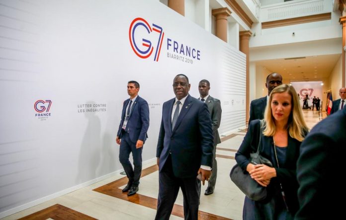 Vidéo – sommet G7 : Lutte contre les inégalités, le Président Macky Sall soutient la BAD