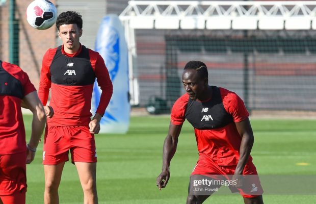 Sadio Mané inscrit un magnifique but à l’entraînement de Liverpool