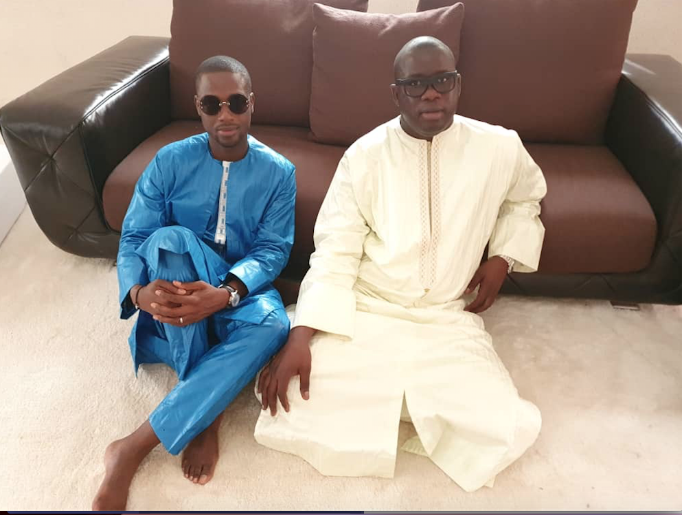 Serigne Abdourahmane Mbacké et le PDG du GFM, Birane Ndour une amitié fidèle et sincère.