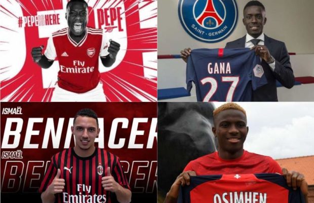 Gana Guèye et Ismaïla Sarr parmi les 15 recrues africaines les plus chères de l’été 2019