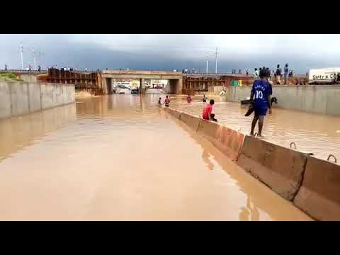 Travaux TER – Inondation : le tunnel de Rufisque envahi par les eaux