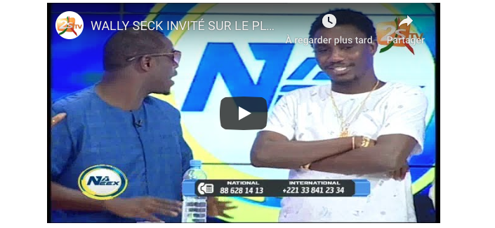 Vidéo-Wally Seck : « Dafa diot ma bokk niouy décidé si deuk bi… Am sama télé »