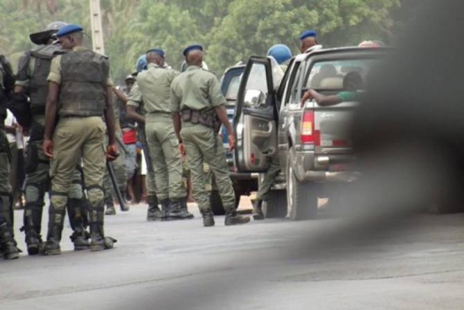 Opération de sécurisation: 147 individus arrêtés par la gendarmerie