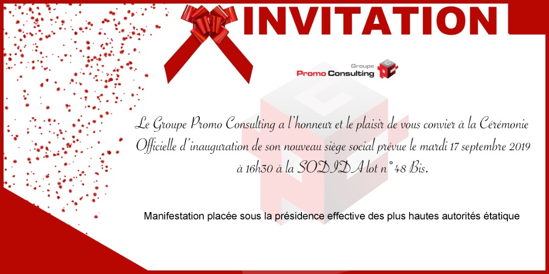 Le Président Mbagnick Diop du MEDS inaugure le nouveau siége de son groupe PROMO CONSULTING ce mardi à 16H au SODIDA.