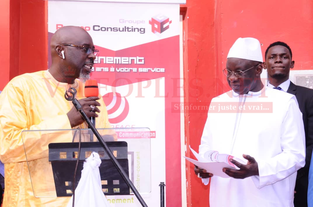 Immeuble Serigne Bara Falilou inauguré: Mbagnick Diop, une fierté Sénégalaise