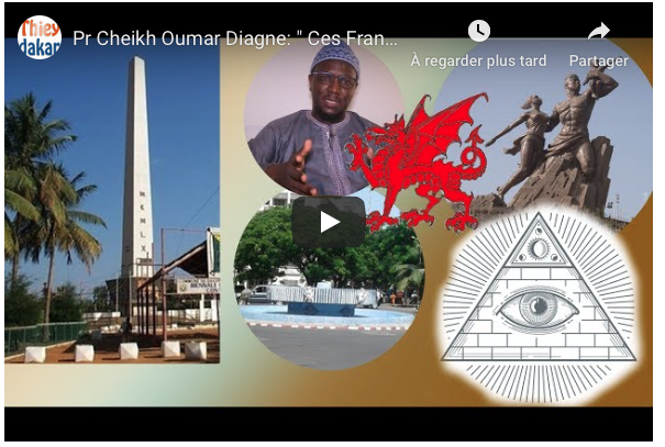 VIDEO - Pr. Cheikh Oumar Diagne: " Ces Francs-maçons et leurs signes qui gouvernent le Sénégal"