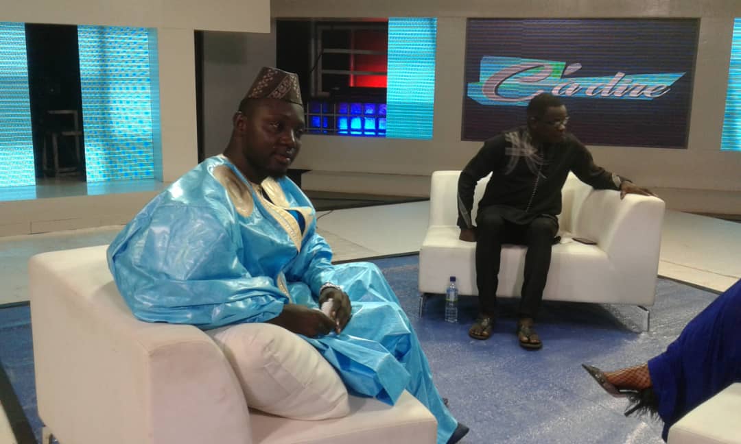 Les images du tournage de l'émission C' À DIRE de Ben Matar et Fabienne Felhio sur la 2STV .