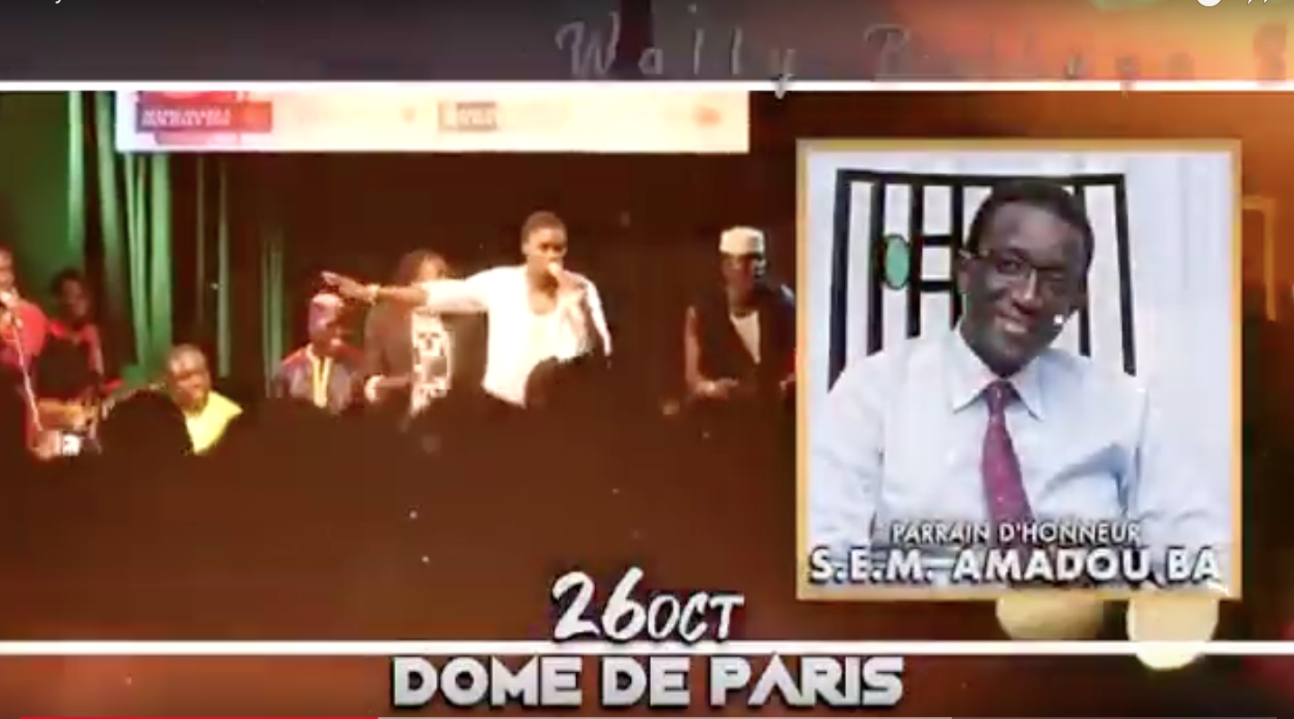 VIDEO: Waly Seck pour la première fois à l'assaut des Domes de Paris ce 26 octobre pour des retrouvailles.
