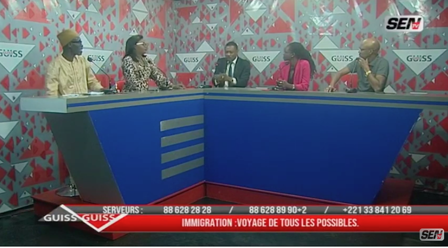 Imigration,Homosexualité et lesbienne :Tange Tandian fait des révélations dans "GUISS GUISS" sur la SEN TV.