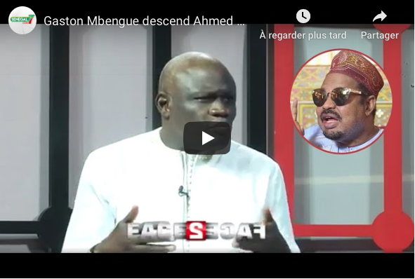 Gaston Mbengue Attaque Ahmed Khalifa Niass On Ne Doit Plus Lui