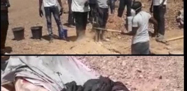 Mauritanie : Des Sénégalais procèdent à l’inhumation du corps de leur compatriote Yiba Ba Mauritanie : Des Sénégalais procèdent à l’inhumation du corps de leur compatriote Yiba Ba